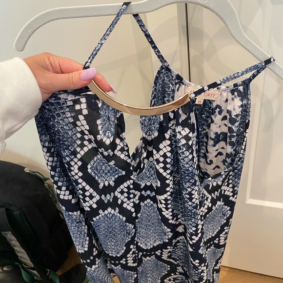 Snakeskin top sleeveless - Picture 2 of 3